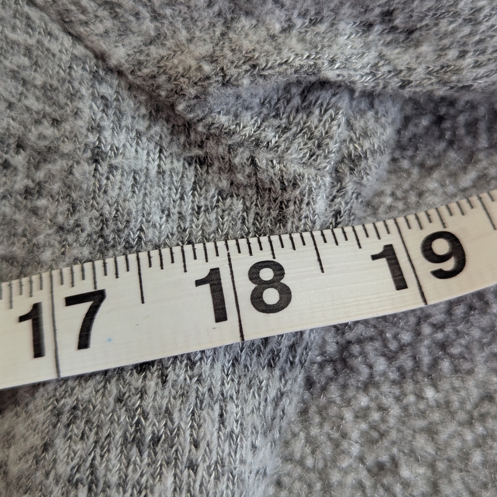Torrid Light Gray 3/4 Sleeve Dress with Ruched Bust - Picture 8 of 10